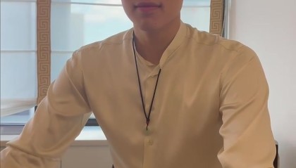 杨瀚森:选秀前有给姚主席打电话取经 他跟我说让我吃饱睡好